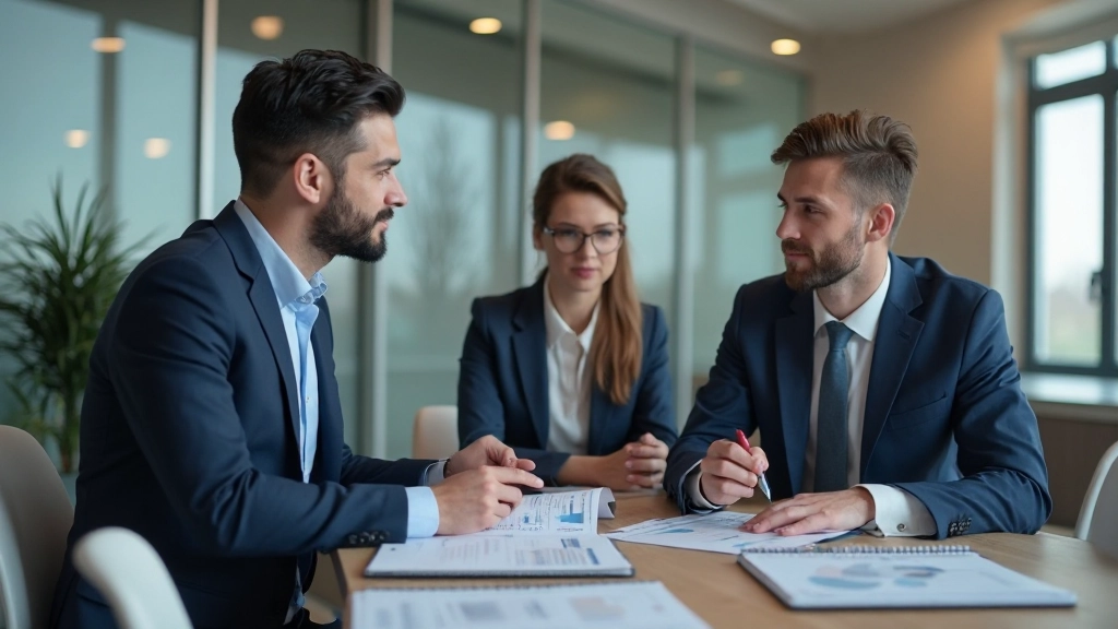 Команда обсуждает результаты анализа вокруг стола